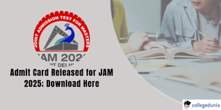 JAM 2025: IIT Delhi Releases Admit Cards; Download Here